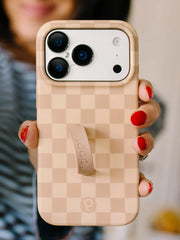 Caramel Checkered